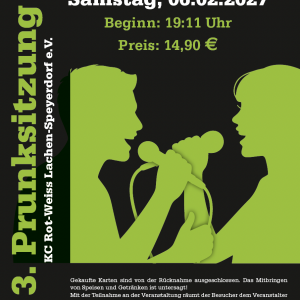 Karte 3. Prunksitzung - 14.02.2026